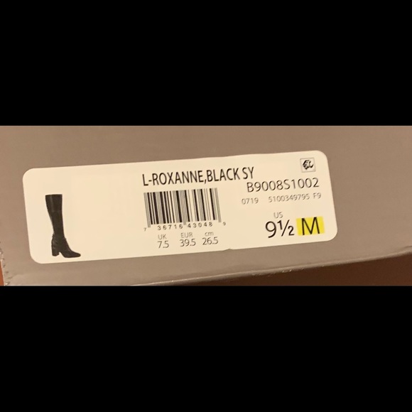 Franco Sarto Black Boots 9.5 - Picture 6 of 6